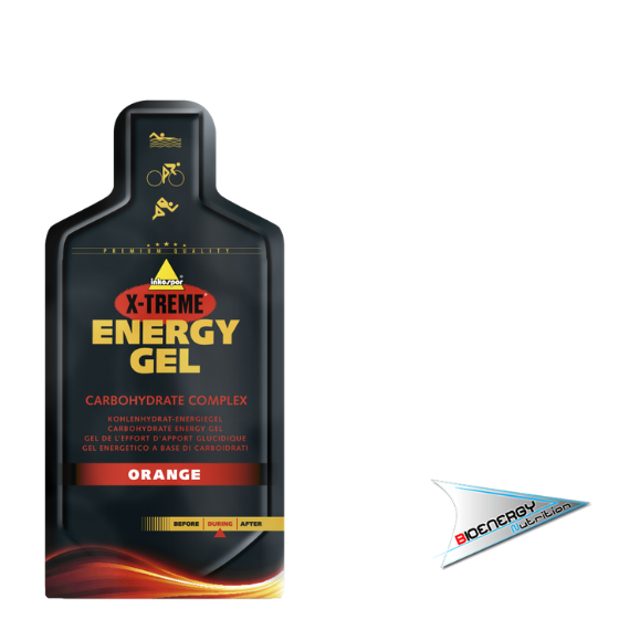 Inkospor-ENERGY GEL (Confezione 24 bustine da 40 gr)   Arancia  